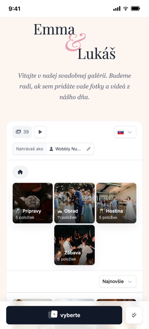 Tá istá galéria na telefóne